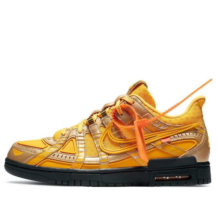 Nike Off-White x Air Rubber Dunk 'University Gold'  CU6015-700 Antique Icons